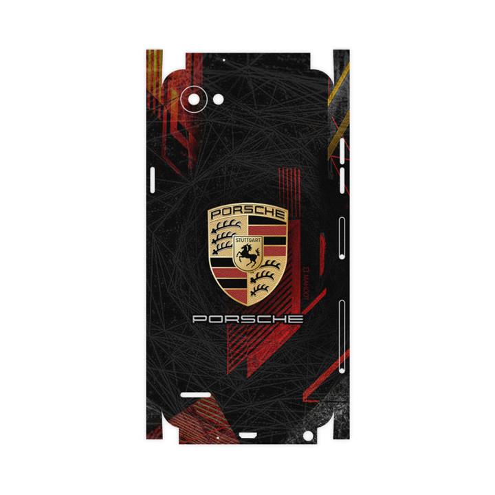 برچسب پوششی ماهوت مدل Porsche-FullSkin مناسب برای گوشی موبایل ال جی Q6 MAHOOT  Porsche-FullSkin Cover Sticker for LG Q6